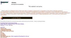 Desktop Screenshot of igreens.org.uk